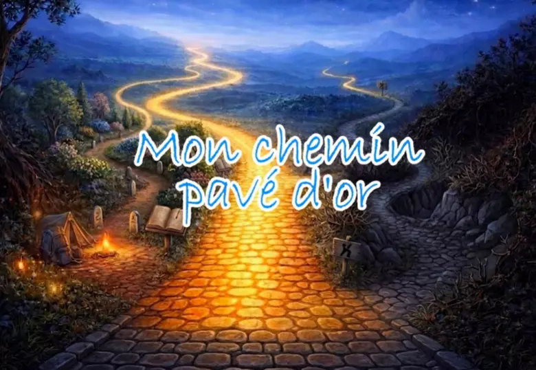 Mon chemin pavé d'or